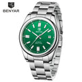 Canadian Heritage BENYAR Automatic Watch - Luxury Stainless Steel Sports Mechanical with Calendar