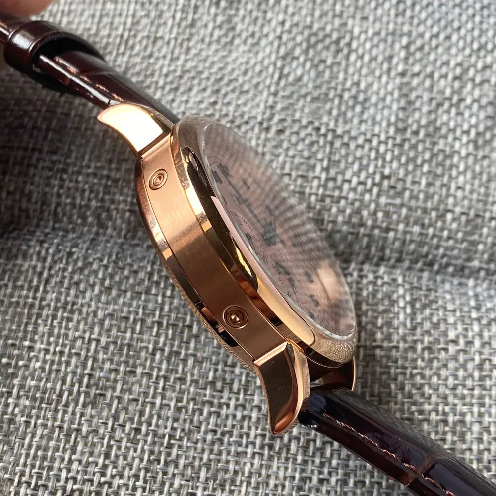 Canadian Heritage Automatic Watch - Multifunctional Date Day Month Year Mechanical Watch 42mm