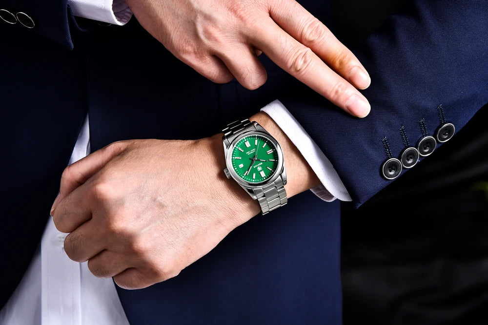 Canadian Heritage BENYAR Automatic Watch - Luxury Stainless Steel Sports Mechanical with Calendar