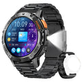 Canadian Heritage AMOLED Smart Watch - Flashlight Sports Waterproof Fitness Tracker with Bluetooth
