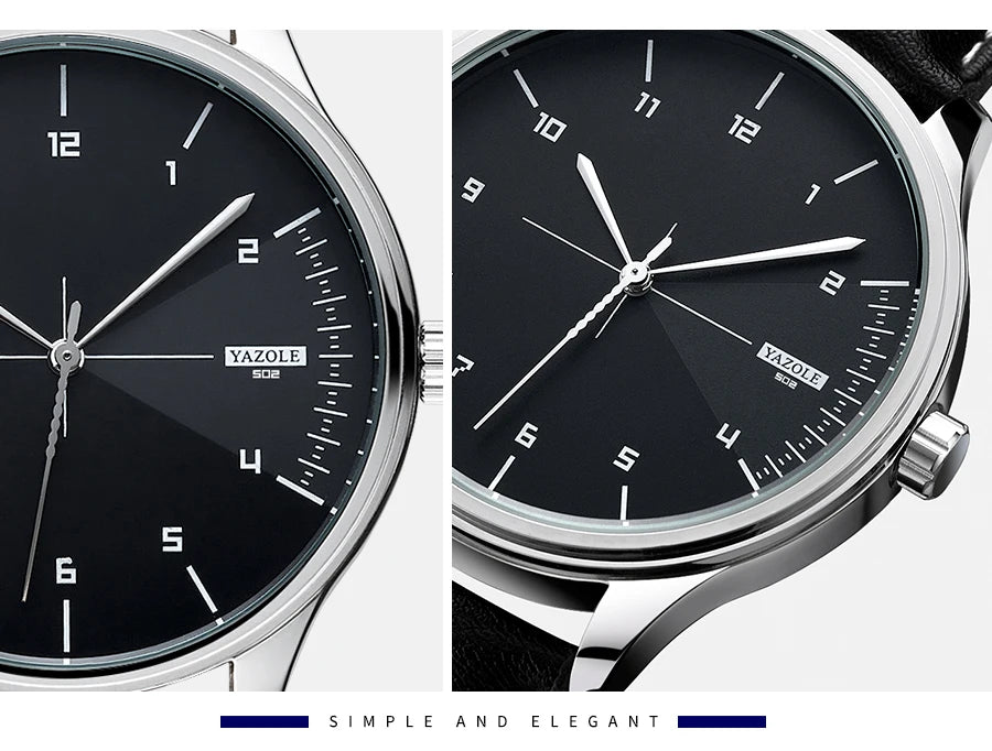 Top Brand NEW Mens Watch Leather Strap Ultra Thin Minimalist Watch For Men Casual Simple Quartz Waterproof Watches