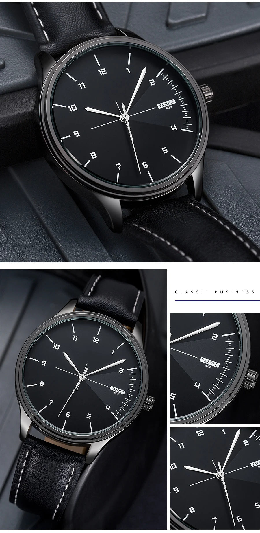 Top Brand NEW Mens Watch Leather Strap Ultra Thin Minimalist Watch For Men Casual Simple Quartz Waterproof Watches