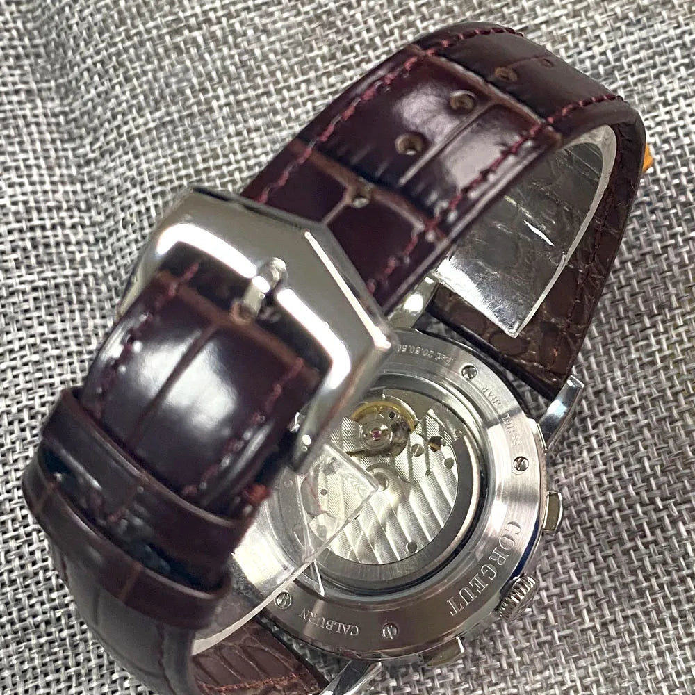 Canadian Heritage Automatic Watch - Multifunctional Date Day Month Year Mechanical Watch 42mm