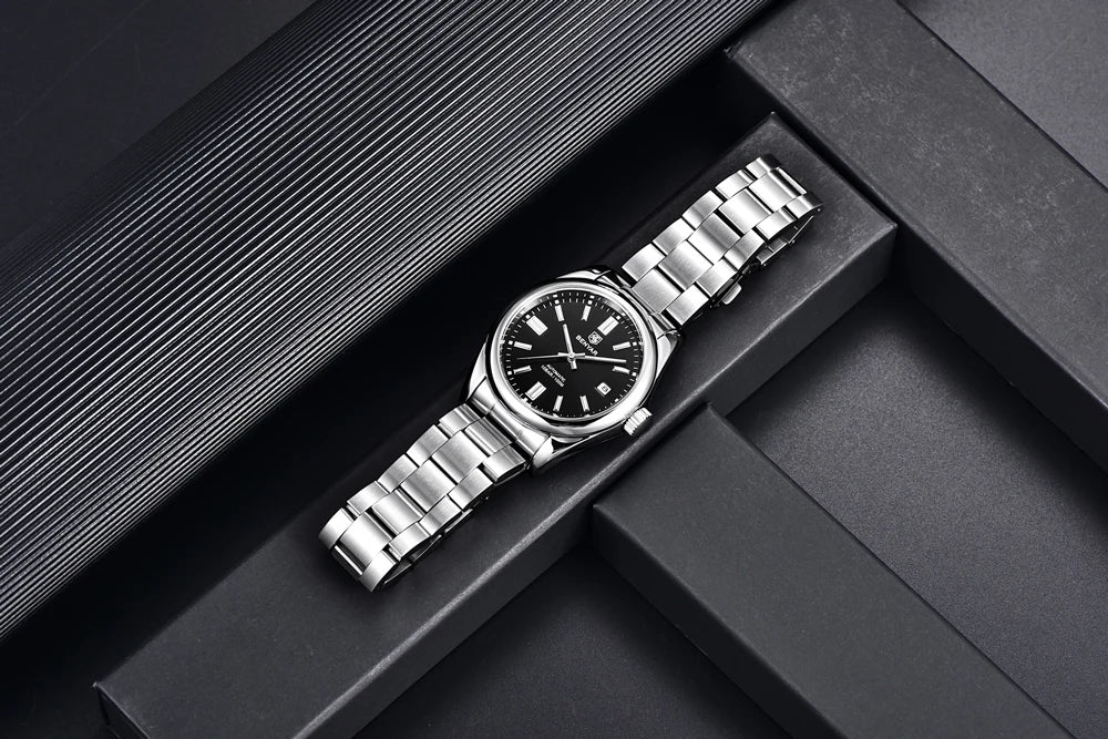 Canadian Heritage BENYAR Automatic Watch - Luxury Stainless Steel Sports Mechanical with Calendar