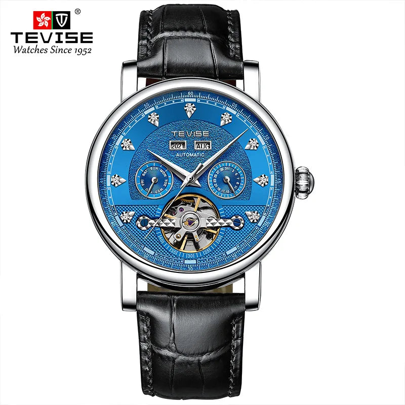 Canadian Heritage TEVISE Automatic Watch - Mechanical Movement Calendar Luminous Business Watch