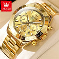 Canadian Heritage OLEVS 6638 Automatic Watch - Multi-Function Chronograph Waterproof Luxury Watch