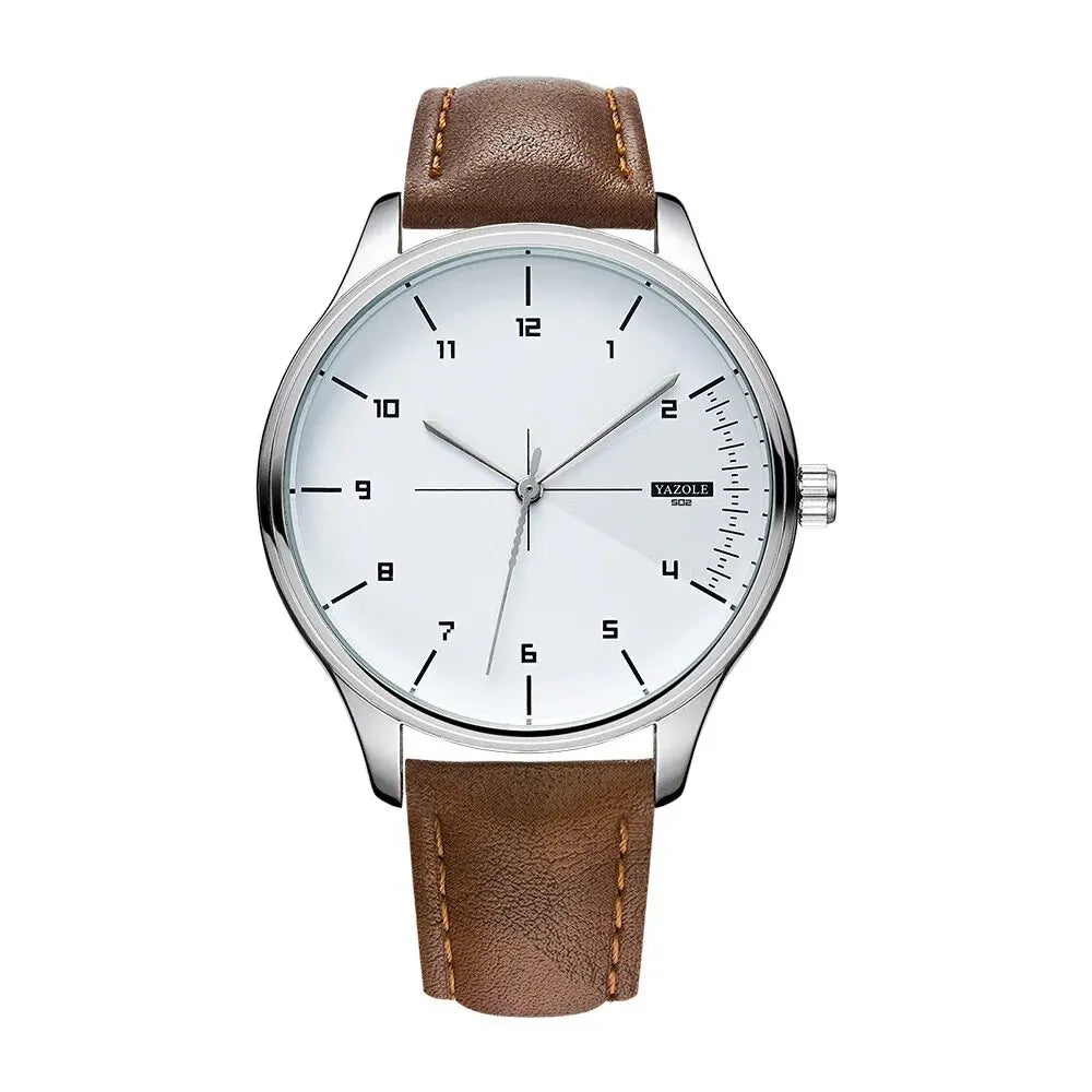 Top Brand NEW Mens Watch Leather Strap Ultra Thin Minimalist Watch For Men Casual Simple Quartz Waterproof Watches
