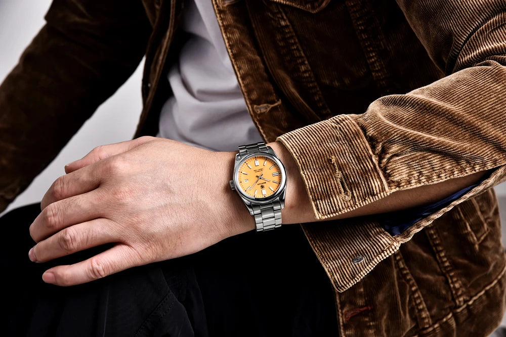 Canadian Heritage BENYAR Automatic Watch - Luxury Stainless Steel Sports Mechanical with Calendar