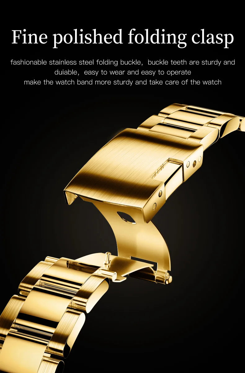 Canadian Heritage OLEVS 6638 Automatic Watch - Multi-Function Chronograph Waterproof Luxury Watch