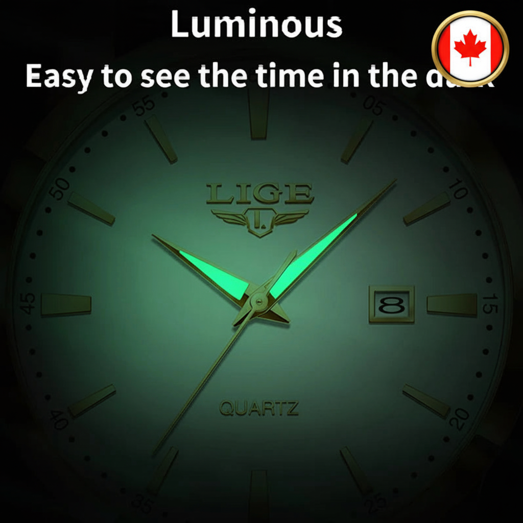 LIGE Watch with Canadian Flag 3